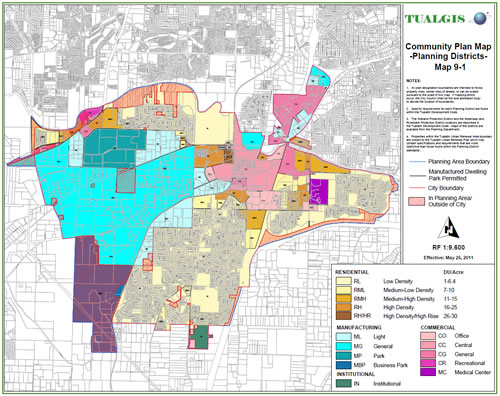 Community Plan Map - Large Community Plan Map Image
