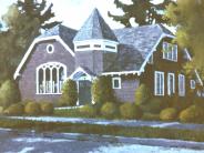 "The Tualatin Heritage Center" by Robert Schlegel (acrylic) The Tualatin Heritage Center