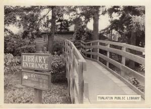 Tualatin Public Library original location Tualatin Public Library original location