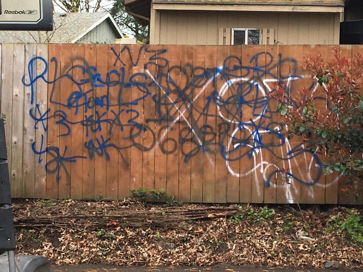 Graffiti in Tualatin Graffiti in Tualatin
